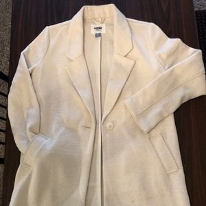 Light Weight Single Breasted Tweed Jacket